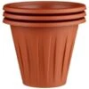 Terracotta Round Planters 3pk 2 Terracotta Round Planters 3pk -Green Joy Store 397064 3 pack terracotta round planters